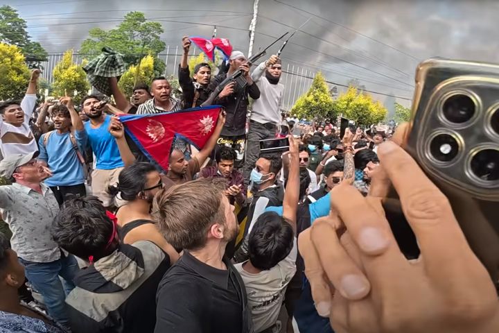 How a Travel YouTuber Captured Nepal’s Revolution for the World