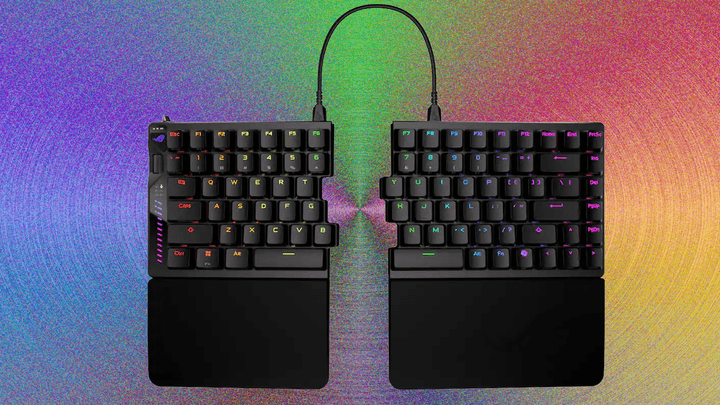 Asus Made a Split Keyboard for Gamers&-and Spared No Expense